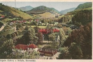 Kúpele Belušské Slatiny.