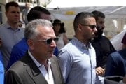 Steve Witkoff, osobitný vyslanec USA pre Blízky východ, po príchode do Tel Avivu. 
