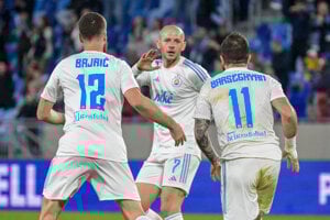 ONLINE: Veľká komplikácia pre Slovan. Dôležitý hráč dostal červenú kartu