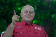 Venezuelský minister vnútra Diosdado Cabello.