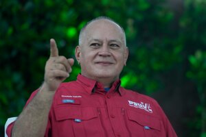 Venezuelský minister vnútra Diosdado Cabello.