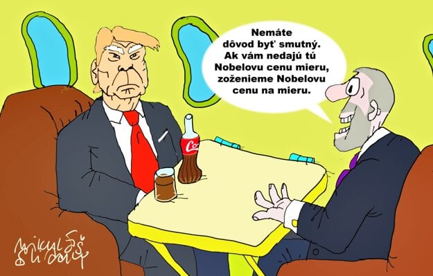V Air Force One. (zdroj: Sliacky)