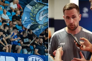 Tréner FC Nitra Igor Slezák považuje za najväčší pilier klubu fanúšikov.