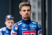 Slovenský cyklista tímu Soudal Quick-Step Martin Svrček.