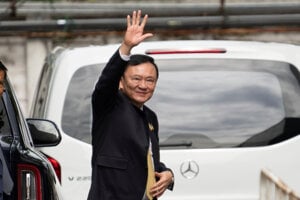 Bývalý premiér Thajska Thaksin Šinavatra.