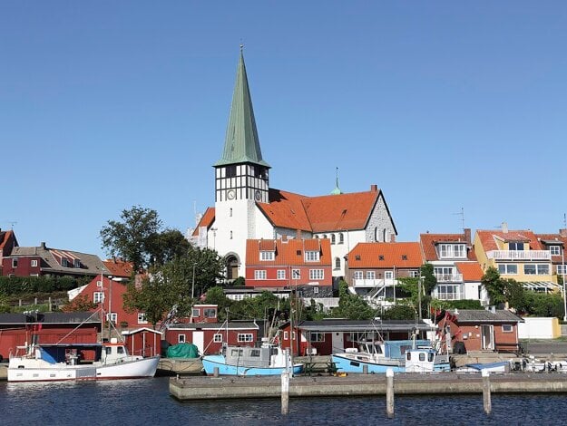 Rønne - hlavné mesto Bornholmu. (zdroj: Werne Wilmes/Wikimedia Commons)