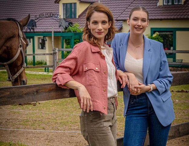 Zuzana Kanócz v Ranči. (zdroj: TV JOJ)