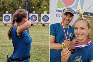 Katarína a Jozef Žitňanskí z Lukostreľby pre radosť
