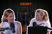 Nina Paulovičová a Agáta Šústová Drelová v podcaste Dejiny.