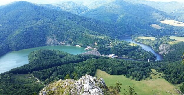 Hornád a vodná nádrž Ružín. (zdroj: FB/Slovenský vodohospodársky podnik)
