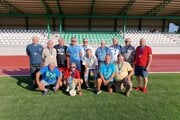 Bývalí futbalisti TJ Elektrosvit Nové Zámky.