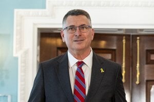 Gideon Saar, izraelský minister zahraničných vecí. 