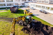 V Martine sa začala s revitalizáciou areálu ZŠ s MŠ Dolinského. 