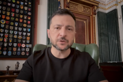 Ukrajinský prezident Volodymyr Zelenskyj v najnovšom videu.
