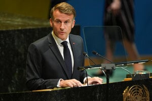 Francúzsky prezident Emmanuel Macron.