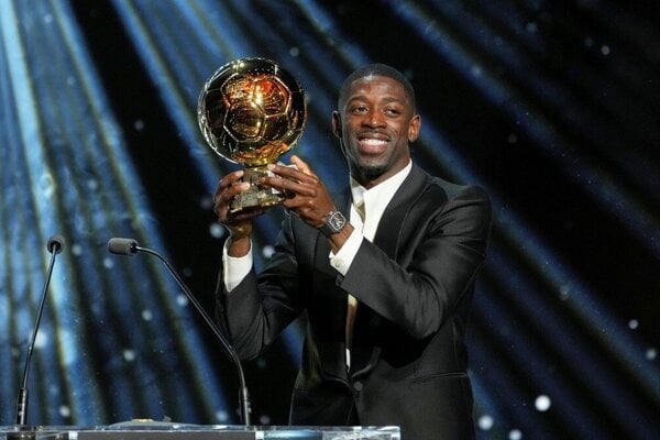 Ousmane Dembélé získal Zlatú za sezónu 2024/25. 