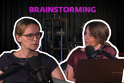 Neurovedkyňa Dominika Fričová a vedecká novinárka Denisa Prokopčáková v podcaste Brainstorming.