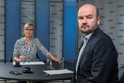 Martin Dubéci v Aréne s Janou Krescanko Dibákovou