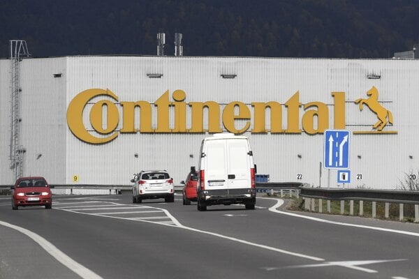 Závod spoločnosti Continental Matador Rubber v Púchove.