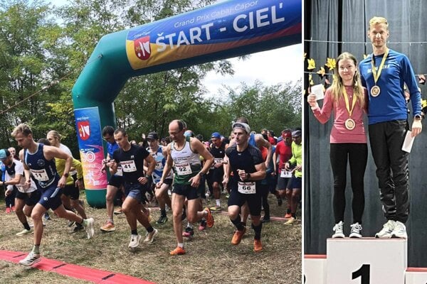 Absolútnymi víťazmi Grand prix Cabaj-Čápor sa stali Matúš Kompas a Viktória Hegyiová. 