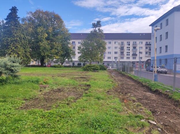 Park na Vysokoškolskej ulici. (zdroj: Mesto Košice)