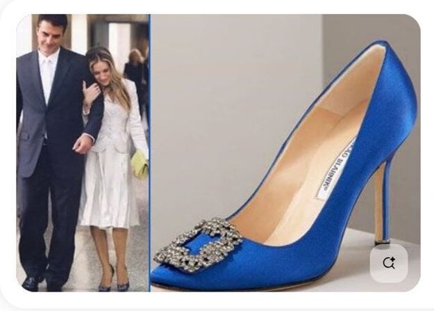 Lodičky Manolo Blahnik (zdroj: Pinterest)