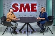 Denisa Prokopčáková a Monika Kolejáková v relácii Vizita.