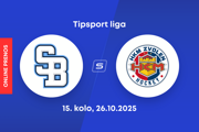 HC Slovan Bratislava - HKM Zvolen: ONLINE prenos z 15. kola Tipsport ligy.