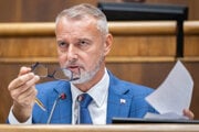 Predseda Národnej rady Richard Raši.