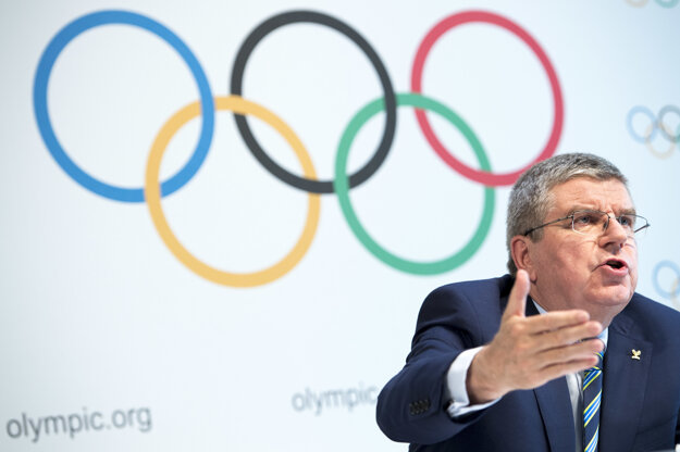 Prezident Medzinárodného olympijského výboru Thomas Bach.