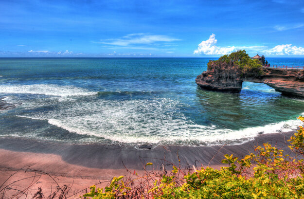 Jedna z najpopulárnejších scenérií na ostrove Bali.