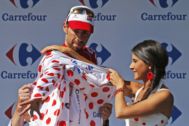 Thomas De Gendt si aj dnes oblečie dres pre najlepšieho vrchára.