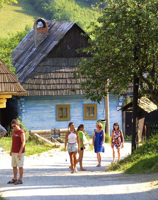 Vlkolínec.