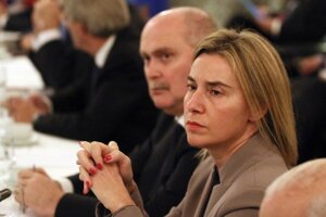 Šéfka európskej diplomacie Federica Mogheriniová.