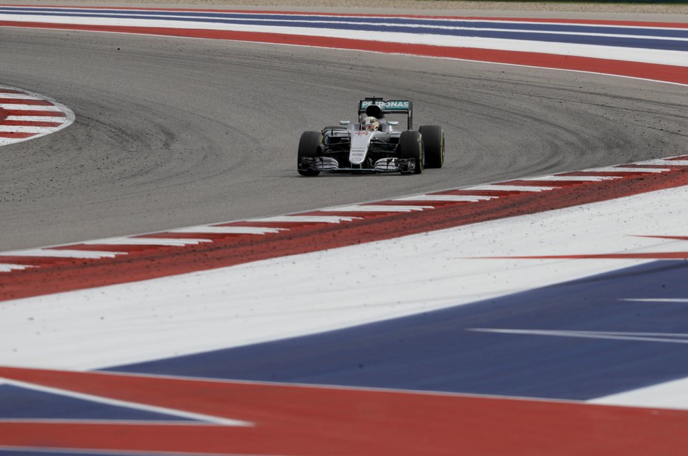 Lewis Hamilton počas Veľkej ceny USA.