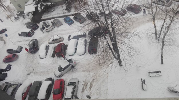 Situácia v sobotu. (zdroj: Michal Lendel)