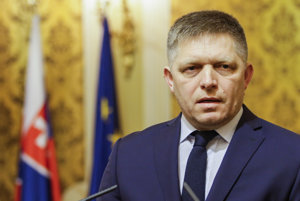 Premiér Slovenskej republiky Robert Fico.