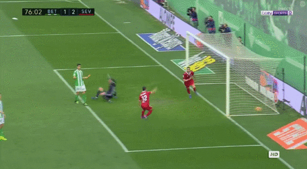 O víťazstve FC Sevilla rozhodol Vicente Iborra.