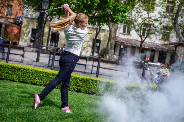 Lea Klimentová, slovenská reprezentantka v golfe.