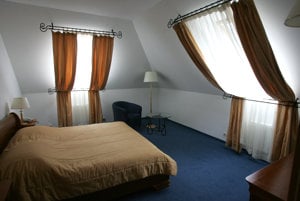 Jedna z izieb kaštieľa v Studenom na archívnej snímke z roku 2005.