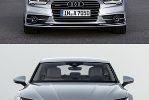 Porovnanie starej a novej generácie A7 Sportback.