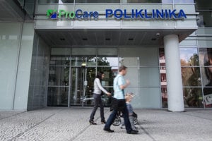 Poliklinika ProCare v nákupnom centre Central na Trnavskom mýte v Bratislave.