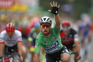 Peter Sagan ovládol 13. etapu na Tour de France 2018.