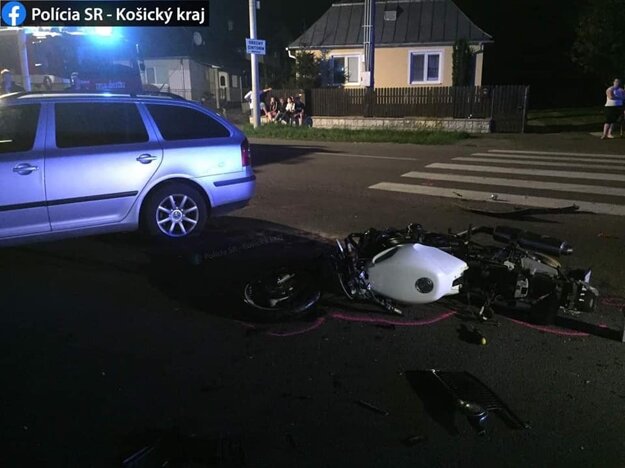Vinníkom nehody je začínajúci šofér.