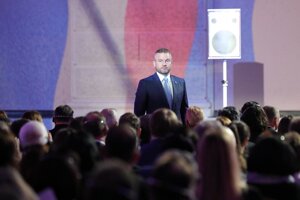 Peter Pellegrini v Prahe.