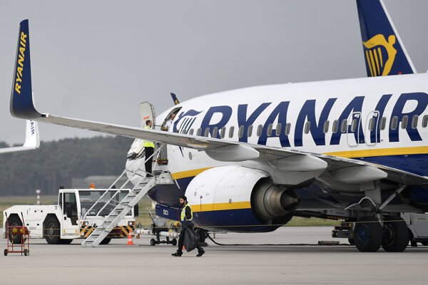 Ryanair - ilustračná fotografia.