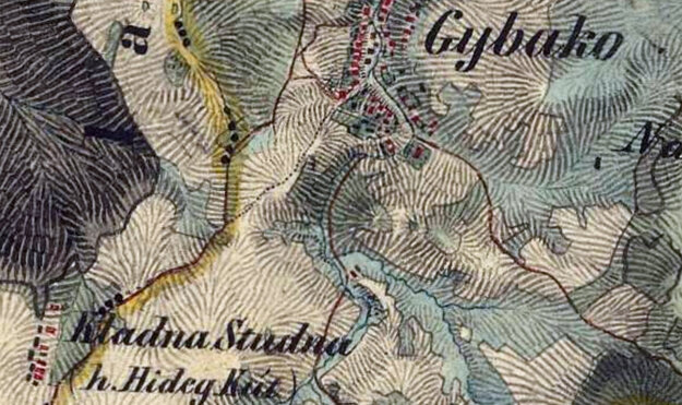 Na súčasných mapách už Chladnej Studne niet.