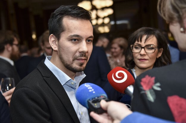 Voľby 2020: Podpredseda strany Za ľudí Juraj Šeliga reaguje na prvé volebné odhady počas volebnej noci.