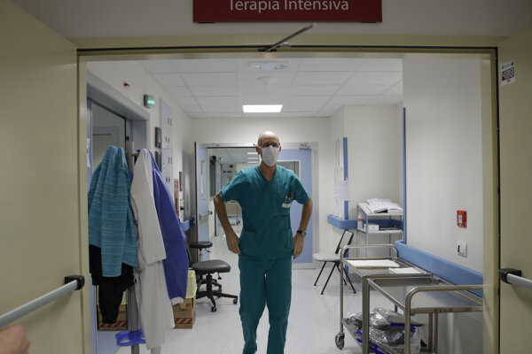 V Taliansku ubudli pacienti na intenzívnej starostlivosti