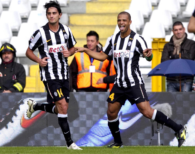 Felipe Melo (vpravo).
